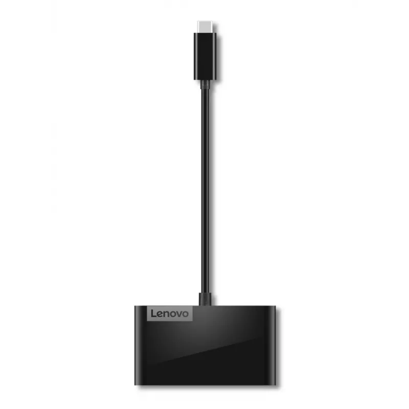 Lenovo Select GX91L84354 USB-C-hub met 4 poorten, USB 3.0, zwart
