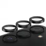 PanzerGlass ® Hoops® cameralensbescherming zwart Samsung Galaxy S24 | S23 | S23+