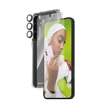 PanzerGlass ® 3-in-1 beschermpakket Samsung Galaxy S24+ | Ultra-Wide Fit met EasyAligner
