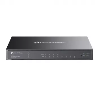 TP-Link Omada 8-poorts Gigabit Smart Switch met 4-poorts PoE+, managed, L2/L2+, Gigabit Ethernet (10/100/1000), Power over Ethernet (PoE), rackmontage