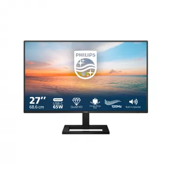 Philips 1000 series 27E1N1600AE/00 computermonitor 68,6 cm (27 inch) 2560 x 1440 pixel Quad HD LCD zwart