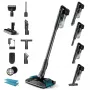 Philips 8000 series XC8057/01 draadloze steelstofzuiger, nat en droog, cyclonisch, zakloos, 0,6 l, Aqua Blue/Black
