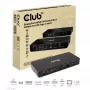 CLUB3D DisplayPort/HDMI KVM-switch/dock 4K60Hz voor USB Type-C-ingangen