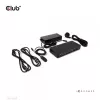 CLUB3D DisplayPort/HDMI KVM-switch/dock 4K60Hz voor USB Type-C-ingangen