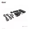 CLUB3D DisplayPort/HDMI KVM-switch/dock 4K60Hz voor USB Type-C-ingangen