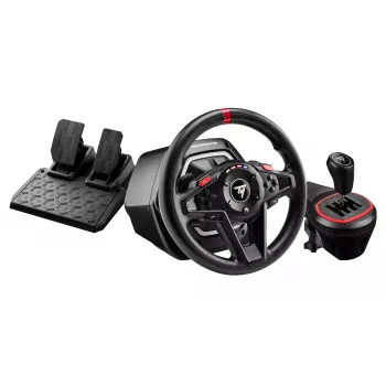 Thrustmaster T128 Shifter Pack zwart USB stuurwiel + pedalen analoog pc, Xbox