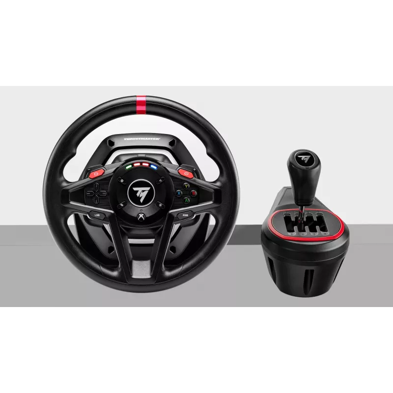 Thrustmaster T128 Shifter Pack zwart USB stuurwiel + pedalen analoog pc, Xbox