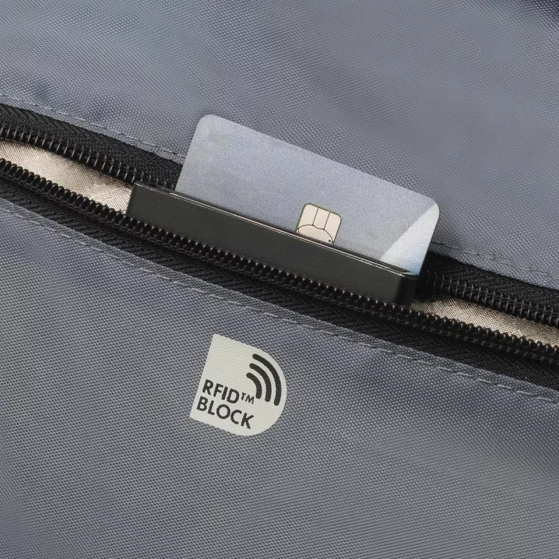 DICOTA Eco Top Traveller Core - 15-17.3in notebooktas - zwart / 300d 100% gerecycled PET-polyester