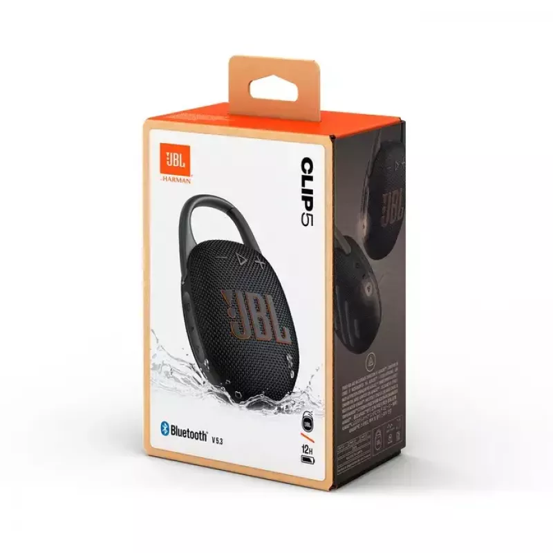 Draagbare luidspreker JBL Clip 5 zwart