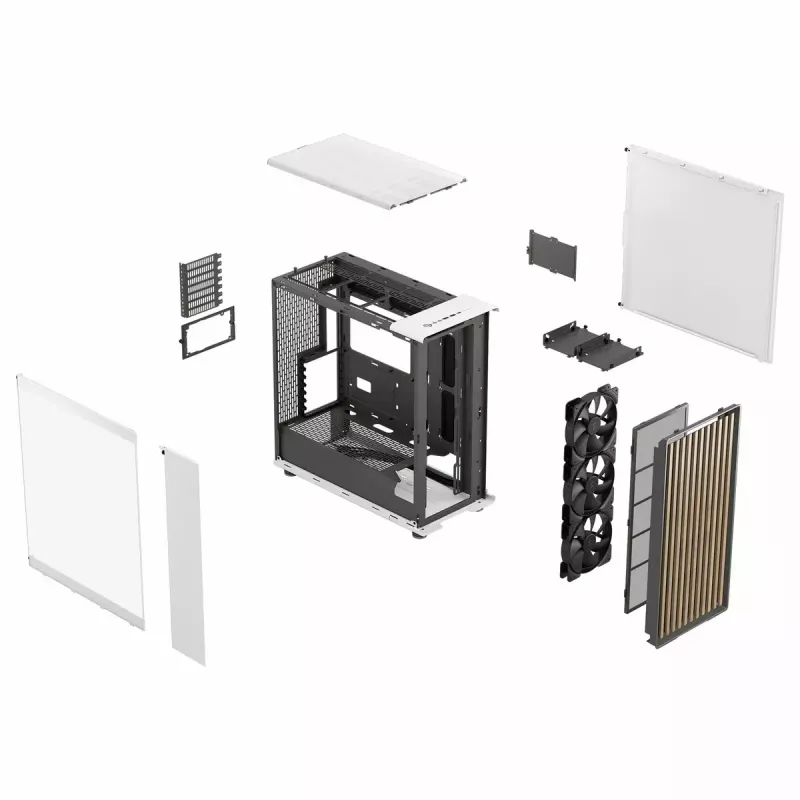 Computerbehuizing Fractal Design FD-C-NOR1X-04 Midi Tower wit