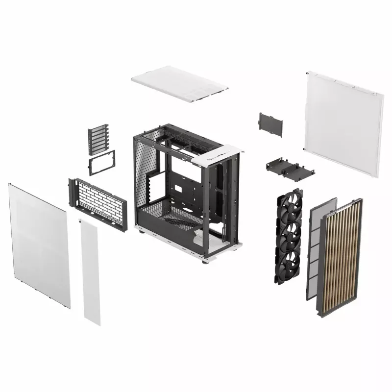 PC-behuizing Fractal Design FD-C-NOR1X-03 Midi Tower wit