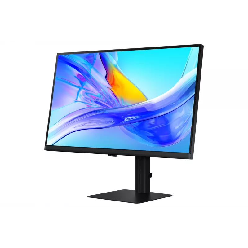 Samsung ViewFinity S8 S27D800UAU (LS27D800UAUXEN) 68,6 cm (27 inch) 4K UHD IPS-monitor, 3840 x 2160, 60 Hz, HDR10, USB-C 90W, in hoogte verstelbaar, zwart