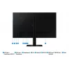 Samsung ViewFinity S8 S27D800UAU (LS27D800UAUXEN) 68,6 cm (27 inch) 4K UHD IPS-monitor, 3840 x 2160, 60 Hz, HDR10, USB-C 90W, in hoogte verstelbaar, zwart
