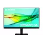 Monitor Samsung S60UD 27 inch Quad HD IPS LCD 2560×1440, 5 ms, USB 3.2-hub, VESA, in hoogte verstelbaar, zwart