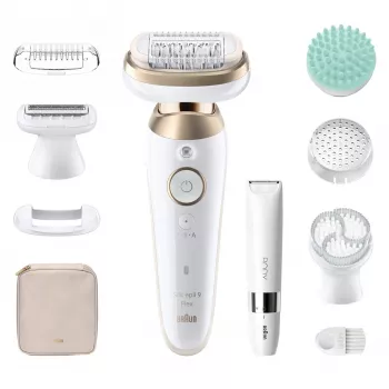 Braun Silk-epil 9 Flex SkinSpa 9-481 epilator, goud/wit