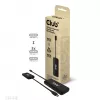 Club3D CSV-1548 USB-C-hub, 4x USB-C 10 Gbps, 100W PD, zwart