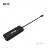Club3D CSV-1548 USB-C-hub, 4x USB-C 10 Gbps, 100W PD, zwart