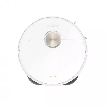 Dreame X40 Ultra Complete, zakloos, wit, rond, stofzak, 2 wielen, 0,3 l