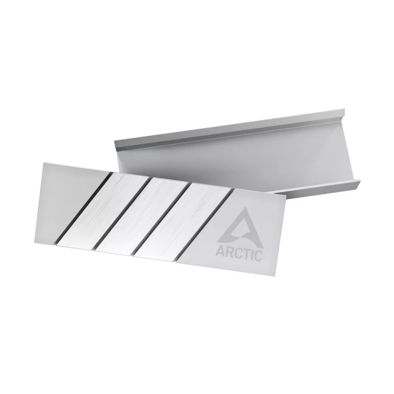 ARCTIC M2 Pro (zilver) - SSD-koeler voor M.2-stations, koellichaam/radiator, zilver