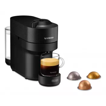 De’Longhi NESPRESSO® Vertuo Pop ENV90.B - Liquorice zwart, capsulekoffiemachine, 0,56 L, koffiecapsule, 1260 W, zwart