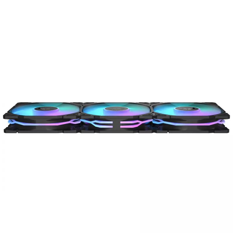 ASUS TUF GAMING TR120 ARGB 3IN1 zwart computerkast luchtkoeler 12 cm