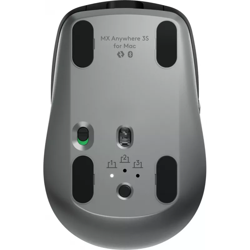 Muis Logitech MX Anywhere 3S for Mac RF draadloos + Bluetooth