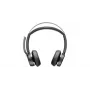 HP Poly Voyager Focus 2 USB-C-C-headset +USB-C/A-adapter