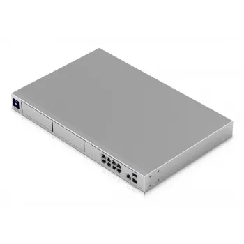 Managed switch UBIQUITI UniFi Dream Machine Pro Max, 9-poorts 2.5G Ethernet, 1U-rack, 2×SFP+, 10G-ondersteuning, 60W vermogen
