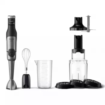 Staafmixer Philips 5000 Serie HR2684/00 zwart roestvrij staal
