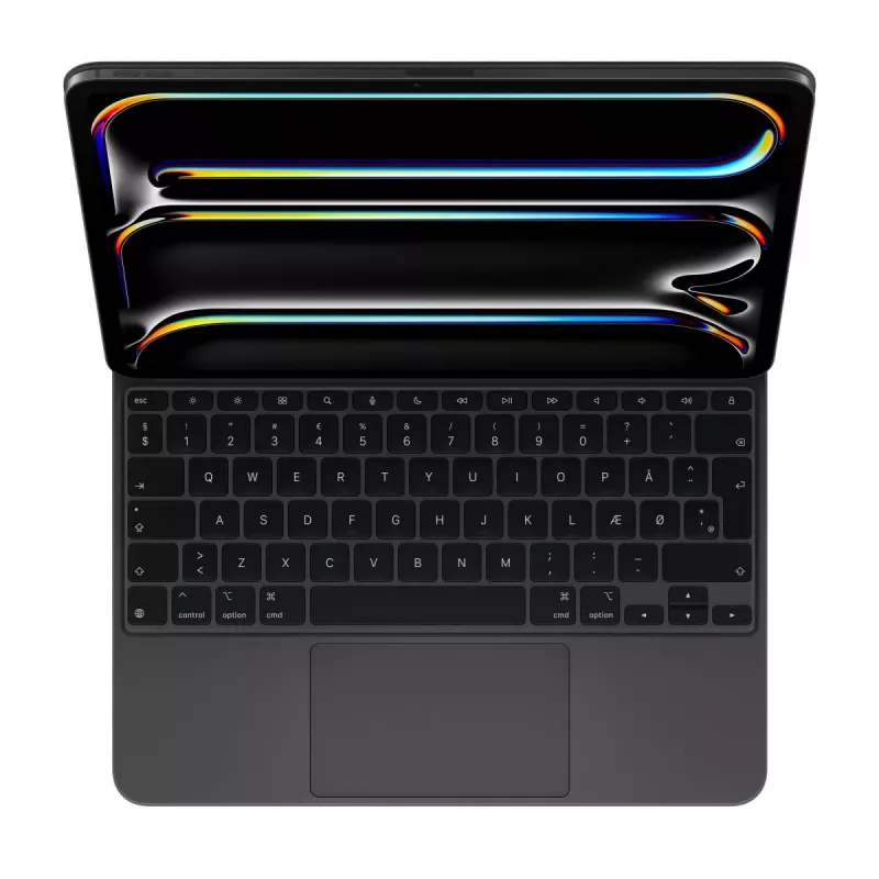 Apple Magic Keyboard voor iPad Pro 13 inch M4 Deens zwart QWERTY