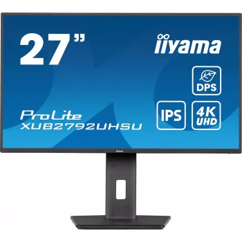 iiyama ProLite XUB2792UHSU-B6 computermonitor 68,6 cm (27 inch) 3840 x 2160 pixel 4K Ultra HD LED zwart