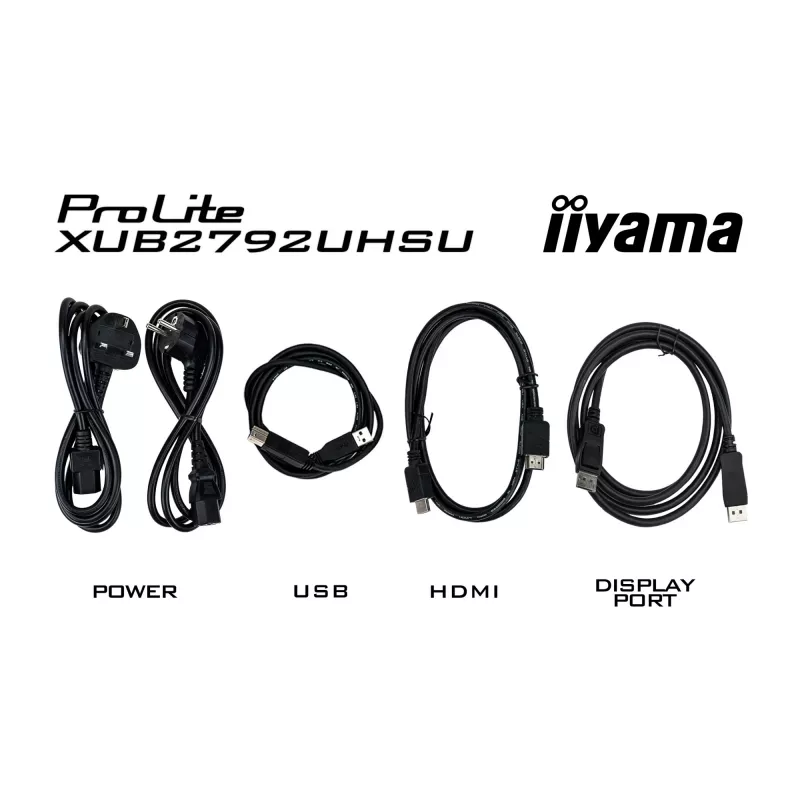 iiyama ProLite XUB2792UHSU-B6 computermonitor 68,6 cm (27 inch) 3840 x 2160 pixel 4K Ultra HD LED zwart