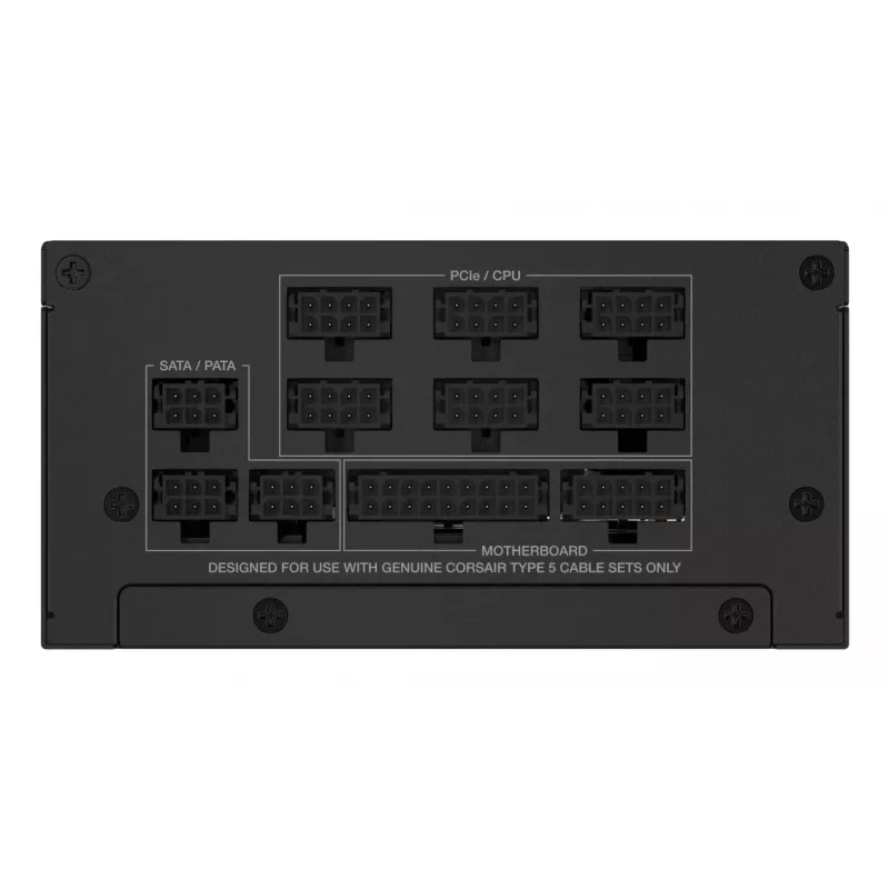 Corsair SF1000 SFX-voeding, 1000 W, 80 PLUS Platinum, volledig modulair (CP-9020257-EU)