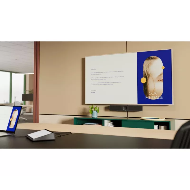 Videoconferentiecamera Logitech MeetUp 2 4K Ultra HD 120° gezichtsveld