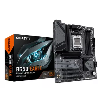 Moederbord GIGABYTE B650 EAGLE ATX, AMD B650-chipset, socket AM5, DDR5, 4x DIMM, 3x M.2, PCIe 5.0 x16