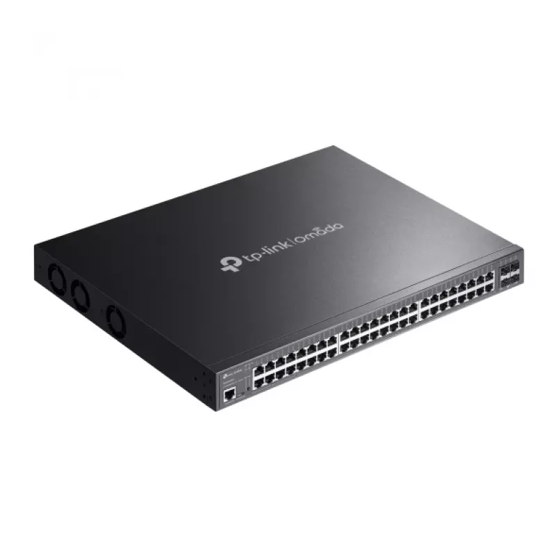 TP-Link Omada SG3452XMPP netwerkswitch managed L2+ Gigabit Ethernet (10/100/1000) Power over Ethernet (PoE) 1U zwart