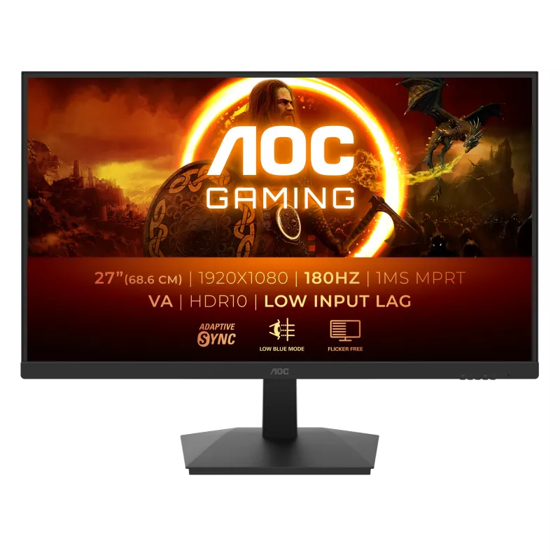 AOC G1 27G15N2 computermonitor 68,6 cm (27 inch) 1920 x 1080 pixels Full HD LCD zwart