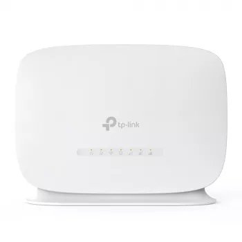 TP-Link 300 Mbps Wireless N 4G LTE router, Wi-Fi 4 (802.11n), single-band (2,4 GHz), Ethernet LAN, 4G, wit, tafelrouter
