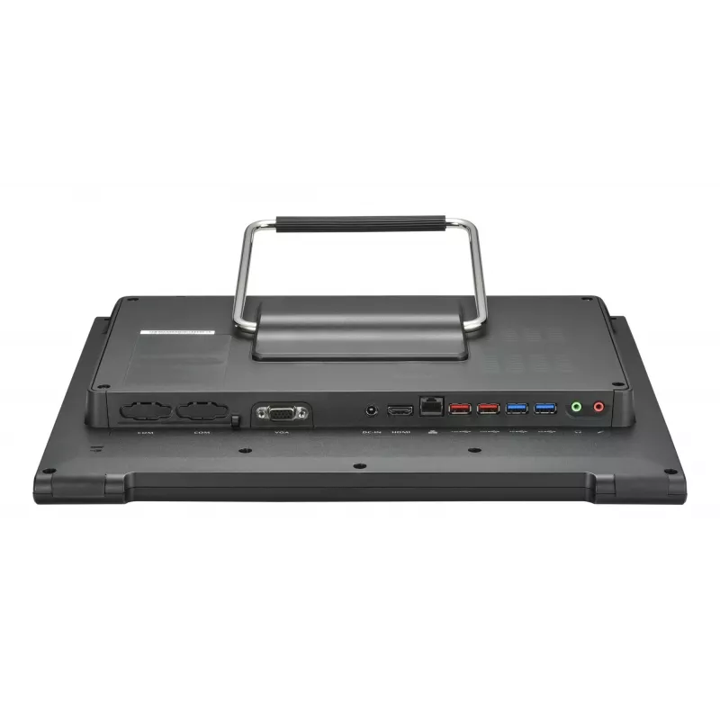 Shuttle all-in-one barebone X50V9, 15,6 inch single-touchscreen (resistief), Celeron 7305U, WiFi, IP54, ventilatorloos, 24/7 continu gebruik