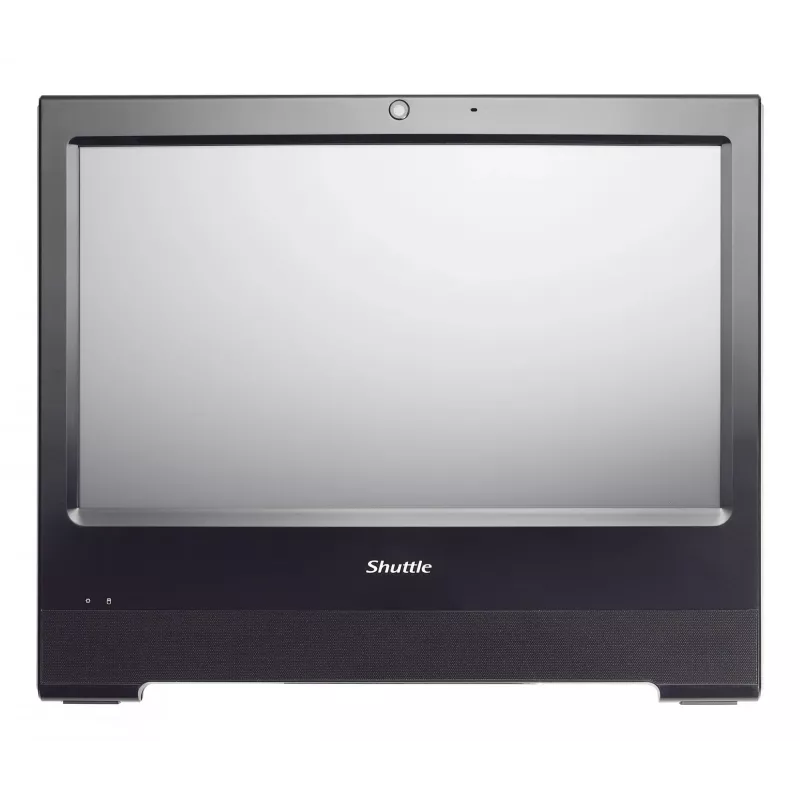 Shuttle all-in-one barebone X50V9, 15,6 inch single-touchscreen (resistief), Celeron 7305U, WiFi, IP54, ventilatorloos, 24/7 continu gebruik