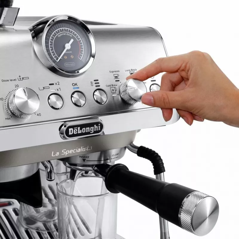 De'Longhi La Specialista Arte Evo EC9255.M espressomachine, Cold Brew, 1550 W, 15 bar, 1,7 l, zilver