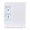 PC-behuizing Thermaltake View 170 TG ARGB Snow micro tower wit