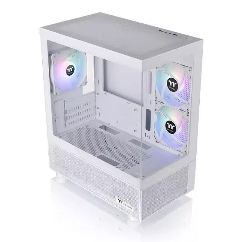 PC-behuizing Thermaltake View 170 TG ARGB Snow micro tower wit