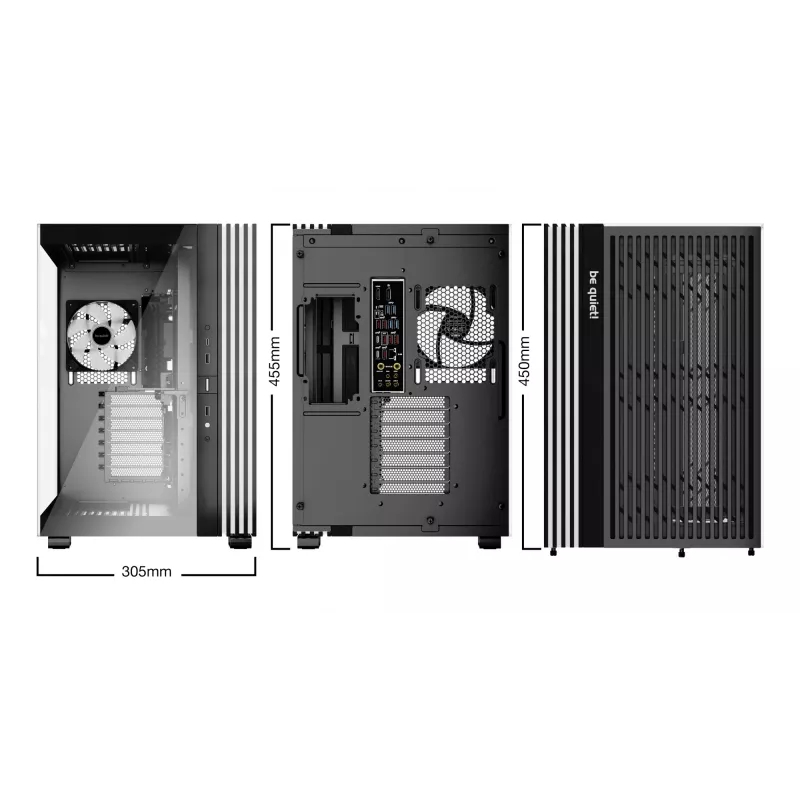 PC-behuizing be quiet! LIGHT BASE 600 LX midi tower zwart