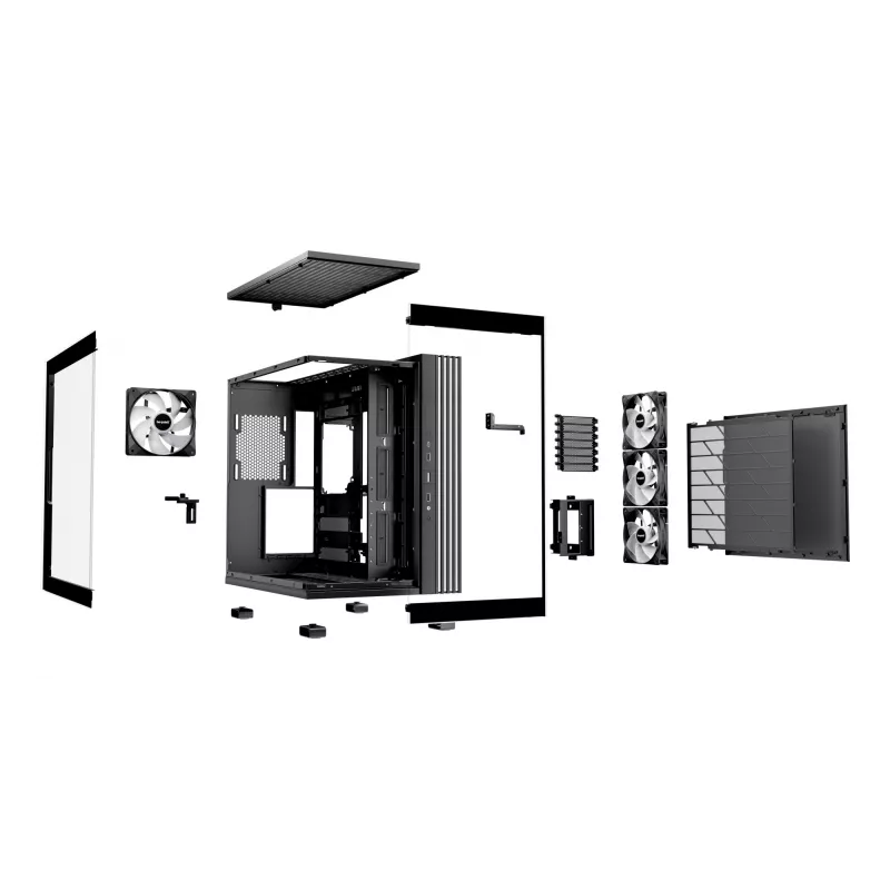 PC-behuizing be quiet! LIGHT BASE 600 LX midi tower zwart