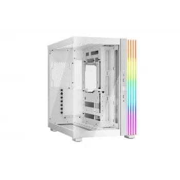PC-behuizing be quiet! LIGHT BASE 600 DX wit midi-tower, ATX/microATX/Mini-ATX, glazen zijpaneel, RGB-front, USB-C