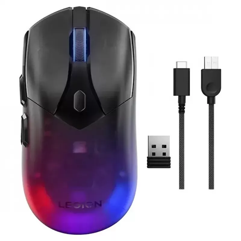 Lenovo Legion M410 muis gaming ambidextrous RF draadloos + USB Type-C optisch 16000 DPI