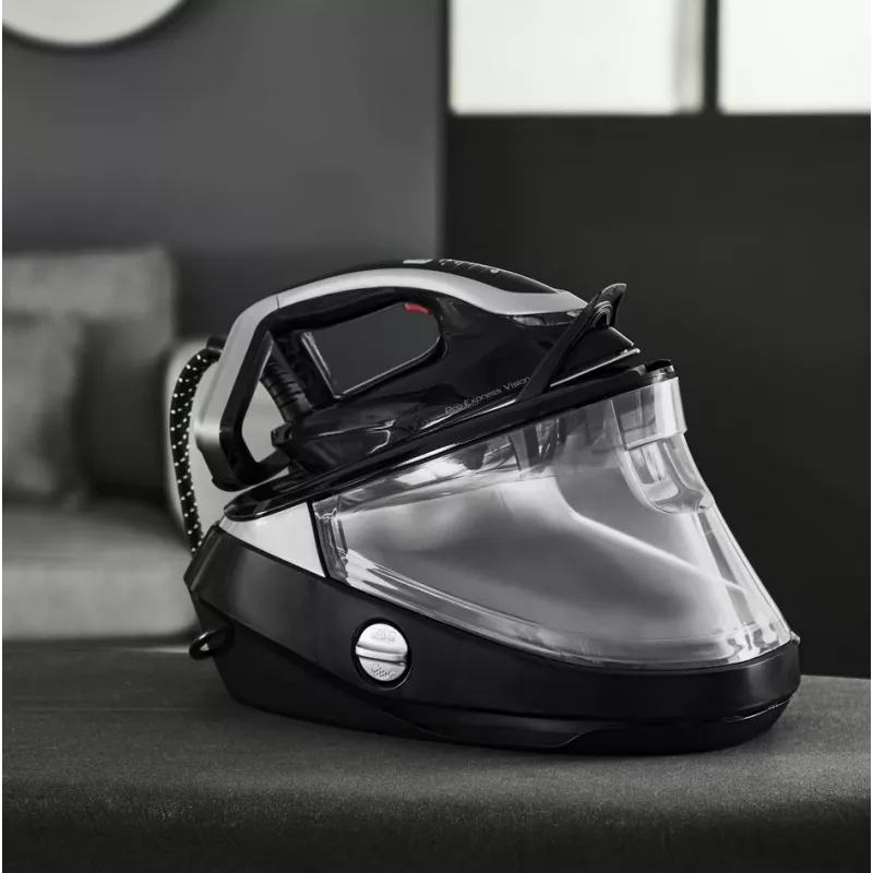 Tefal Pro Express Vision GV9821 3000 W 1,2 L Durilium AirGlide Autoclean strijkzool zwart, zilver