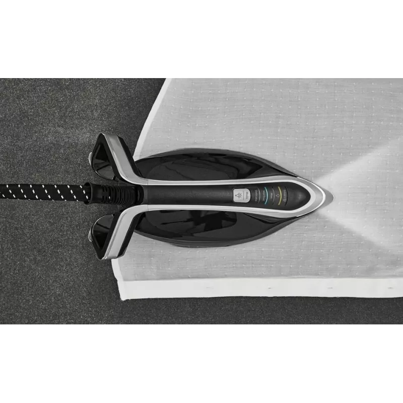 Tefal Pro Express Vision GV9821 3000 W 1,2 L Durilium AirGlide Autoclean strijkzool zwart, zilver