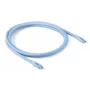 CLUB3D USB-C-kabel blauw, 2 m, USB-C, USB-C, USB4 Gen 2x2, 20 Gbit/s, blauw